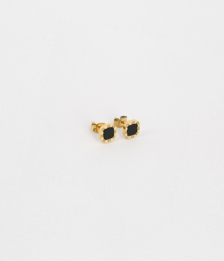 Zag Bijoux Earring Collection - Gold Plated Steel