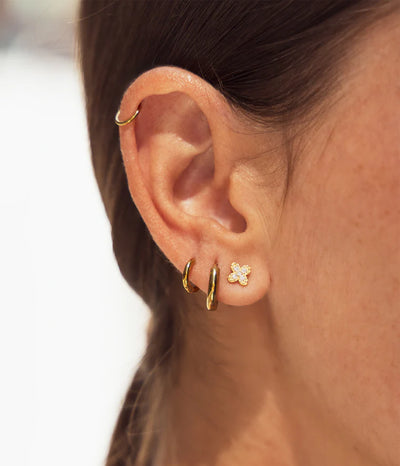Zag Bijoux Earring Collection - Gold Plated Steel (7)