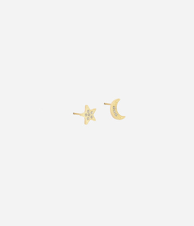 Zag Bijoux Earring Collection - Gold Plated Steel (8)