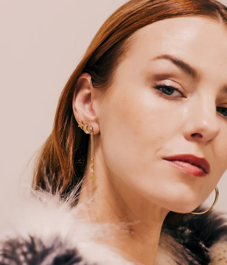 Zag Bijoux Earring Collection - Gold Plated Steel (8)