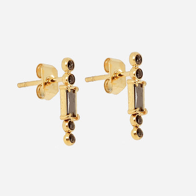 Zag Bijoux Earring Collection - Gold Plated Steel