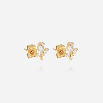 Zag Bijoux Earring Collection - Gold Plated Steel