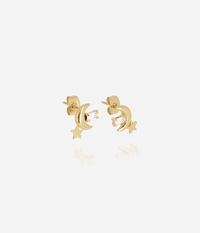 Zag Bijoux Earring Collection - Gold Plated Steel (8)