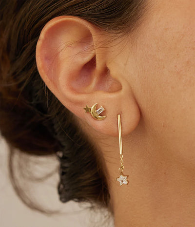 Zag Bijoux Earring Collection - Gold Plated Steel (8)