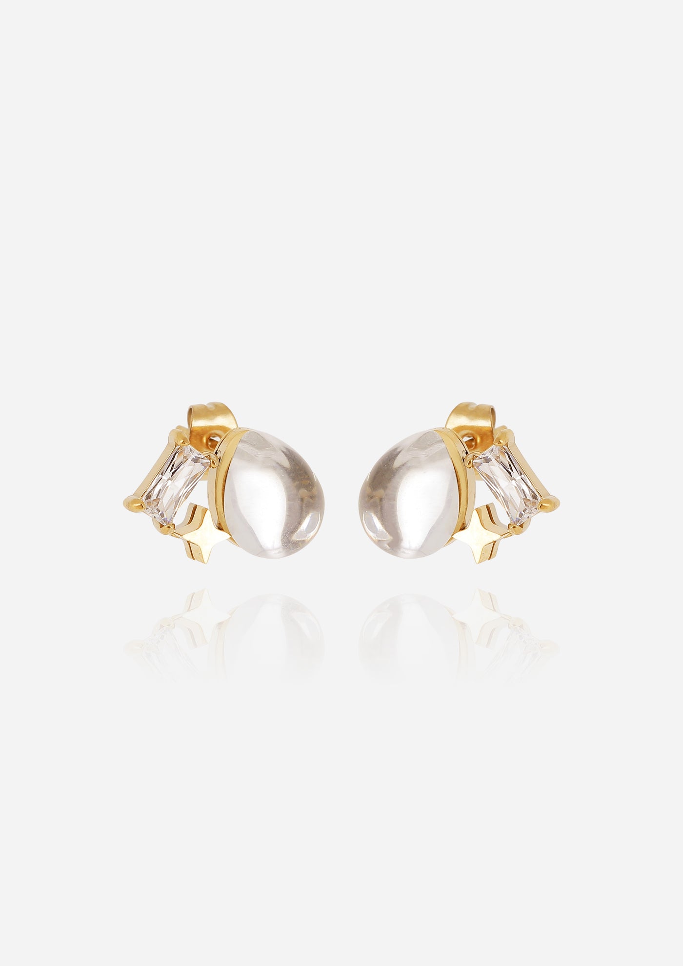 Zag Bijoux Earring Collection - Gold Plated Steel (36)