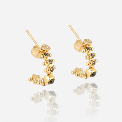 Zag Bijoux Earring Collection - Gold Plated Steel