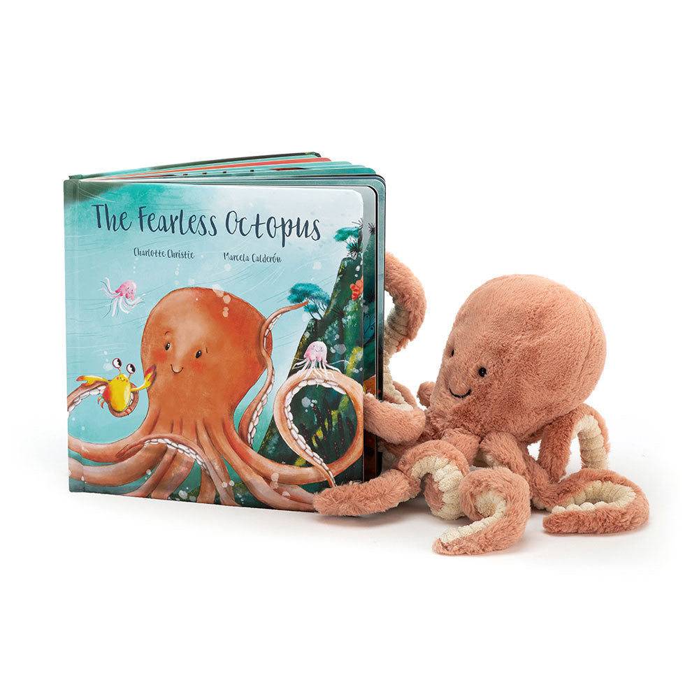 Jellycat 'The Fearless Octopus' Book