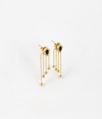 Zag Bijoux Earring Collection - Gold Plated Steel