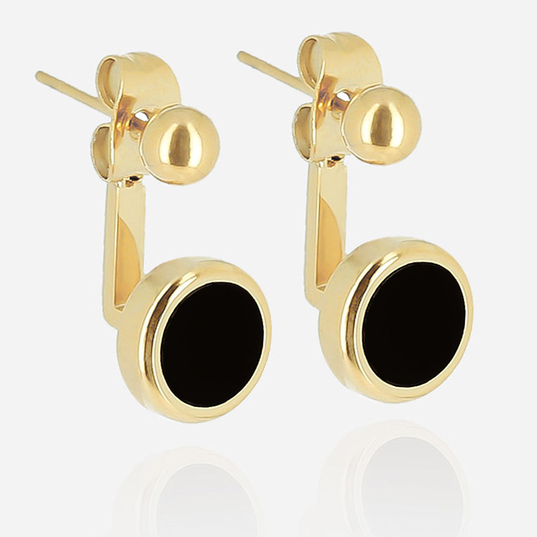 Zag Bijoux Earring Collection - Gold Plated Steel