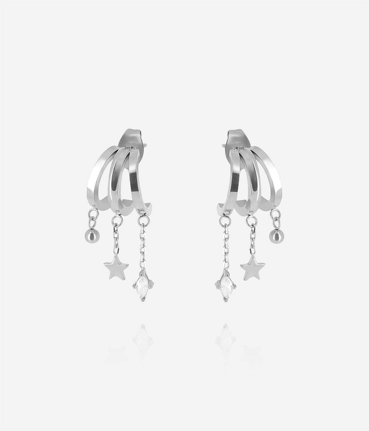 Zag Bijoux Earring Collection - Steel (21)