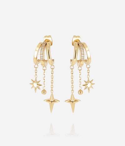 Zag Bijoux Earring Collection - Gold Plated Steel (7)