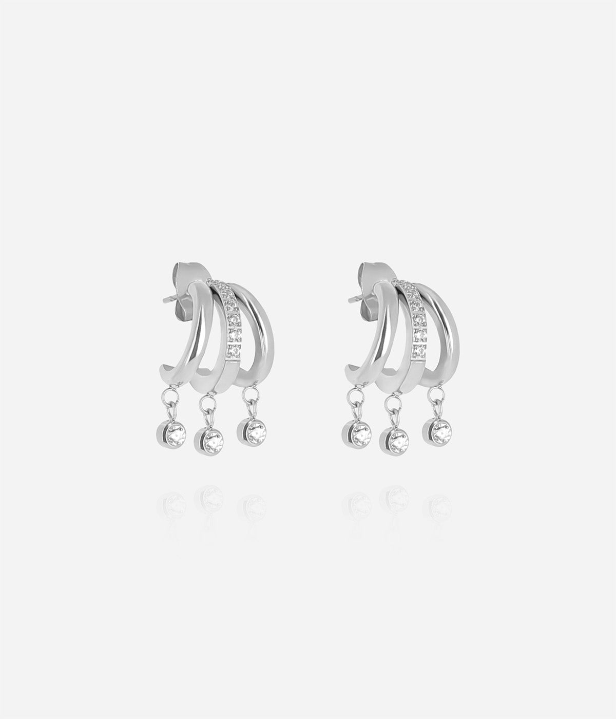 Zag Bijoux Earring Collection - Steel (21)