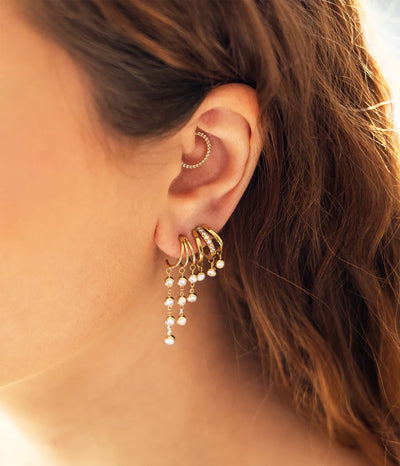 Zag Bijoux Earring Collection - Gold Plated Steel (2)
