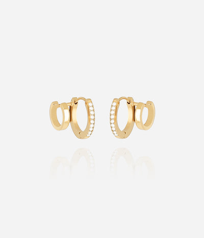 Zag Bijoux Earring Collection - Gold Plated Steel (2)