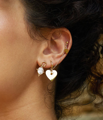 Zag Bijoux Earring Collection - Gold Plated Steel (36)
