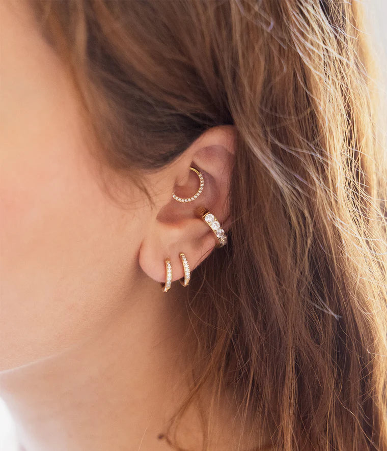 Zag Bijoux Earring Collection - Gold Plated Steel (2)