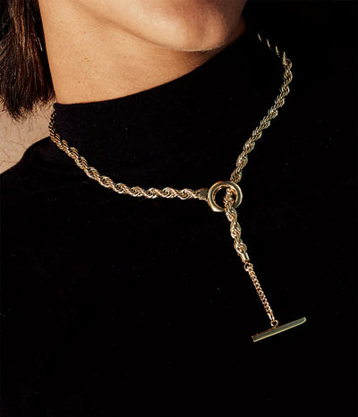 Zag Bijoux Necklace Collection - Gold Plated Steel (33)