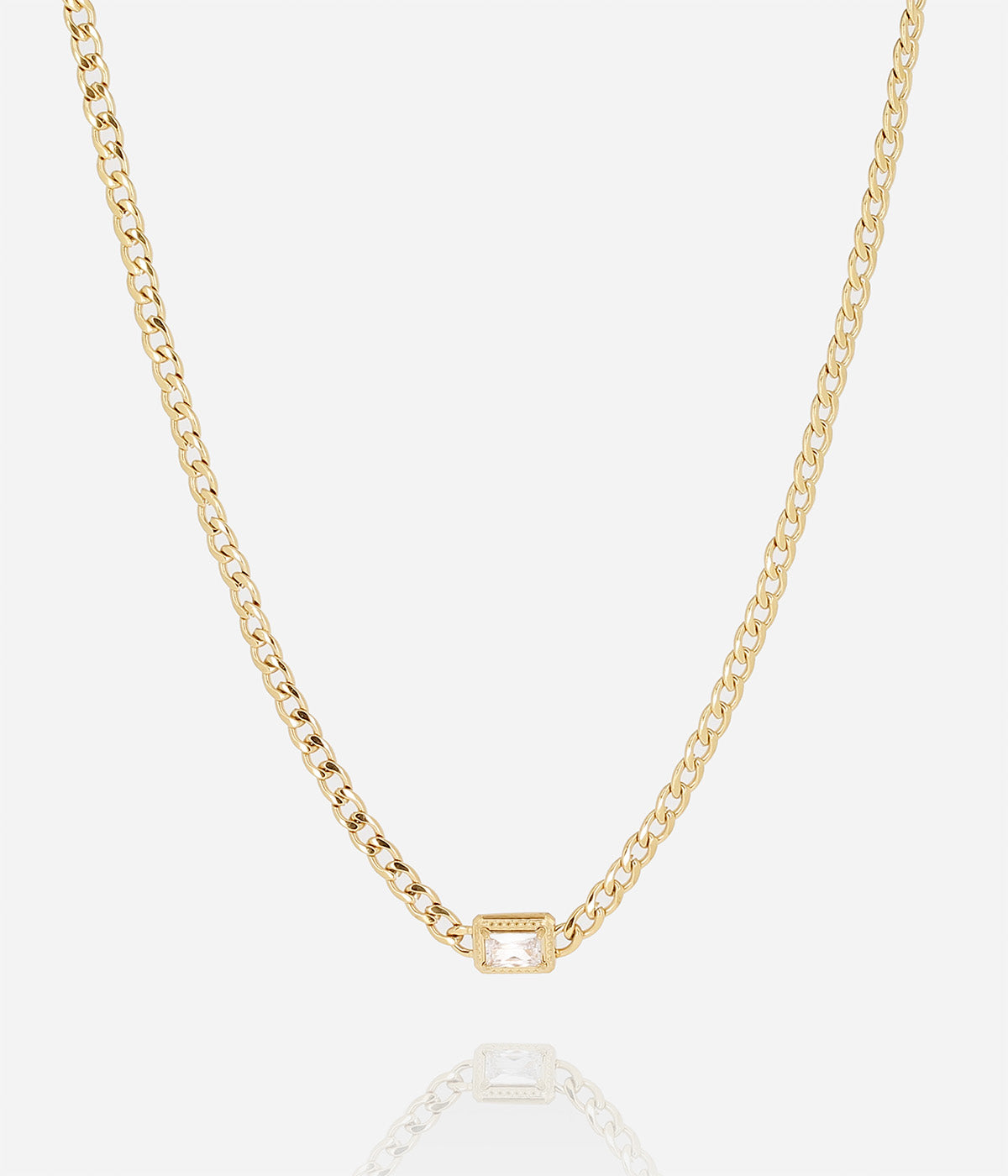 Zag Bijoux Necklace Collection - Gold Plated Steel (34)
