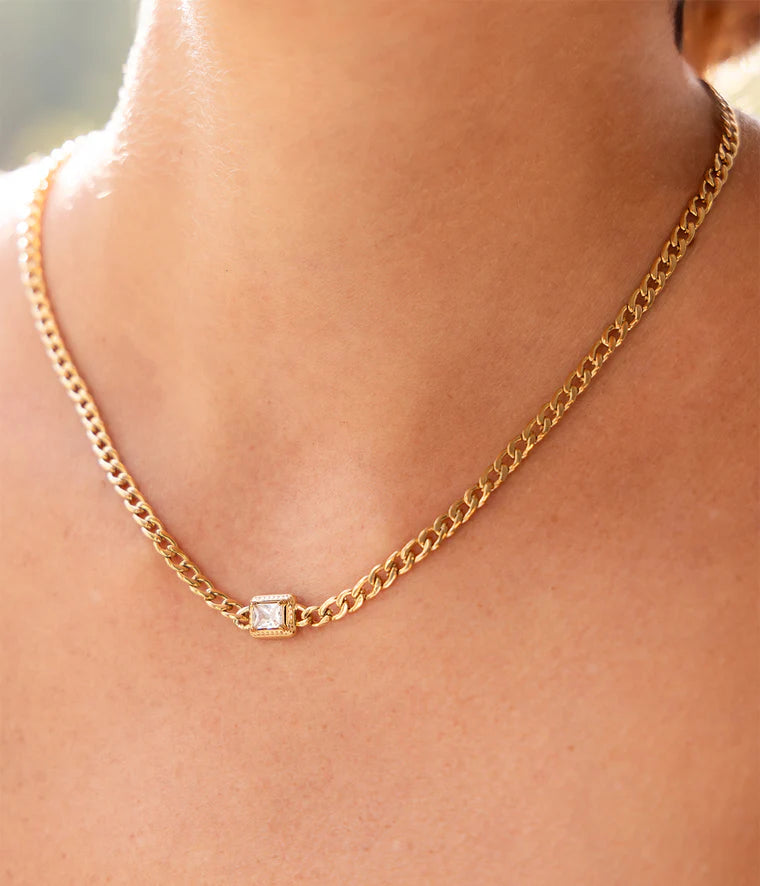 Zag Bijoux Necklace Collection - Gold Plated Steel (34)