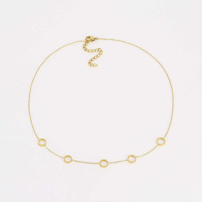 Zag Bijoux Necklace Collection - Gold Plated Steel