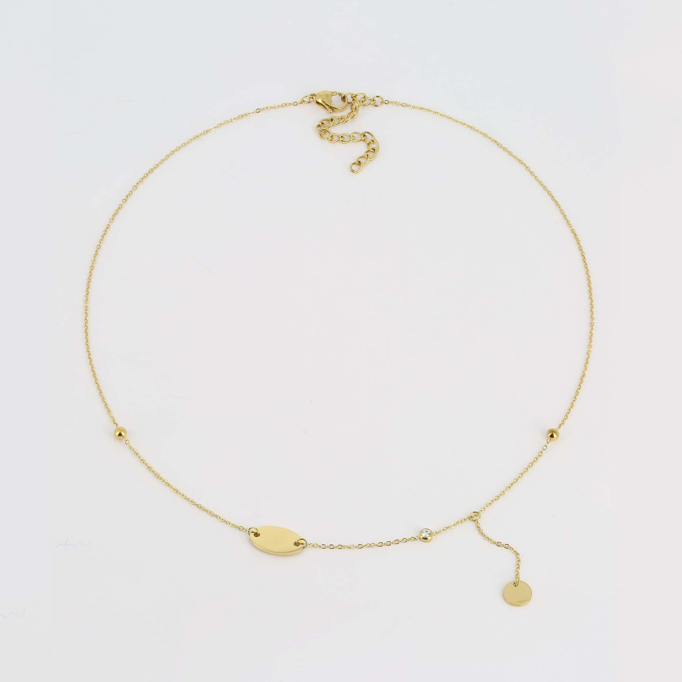 Zag Bijoux Necklace Collection - Gold Plated Steel