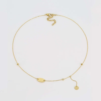 Zag Bijoux Necklace Collection - Gold Plated Steel