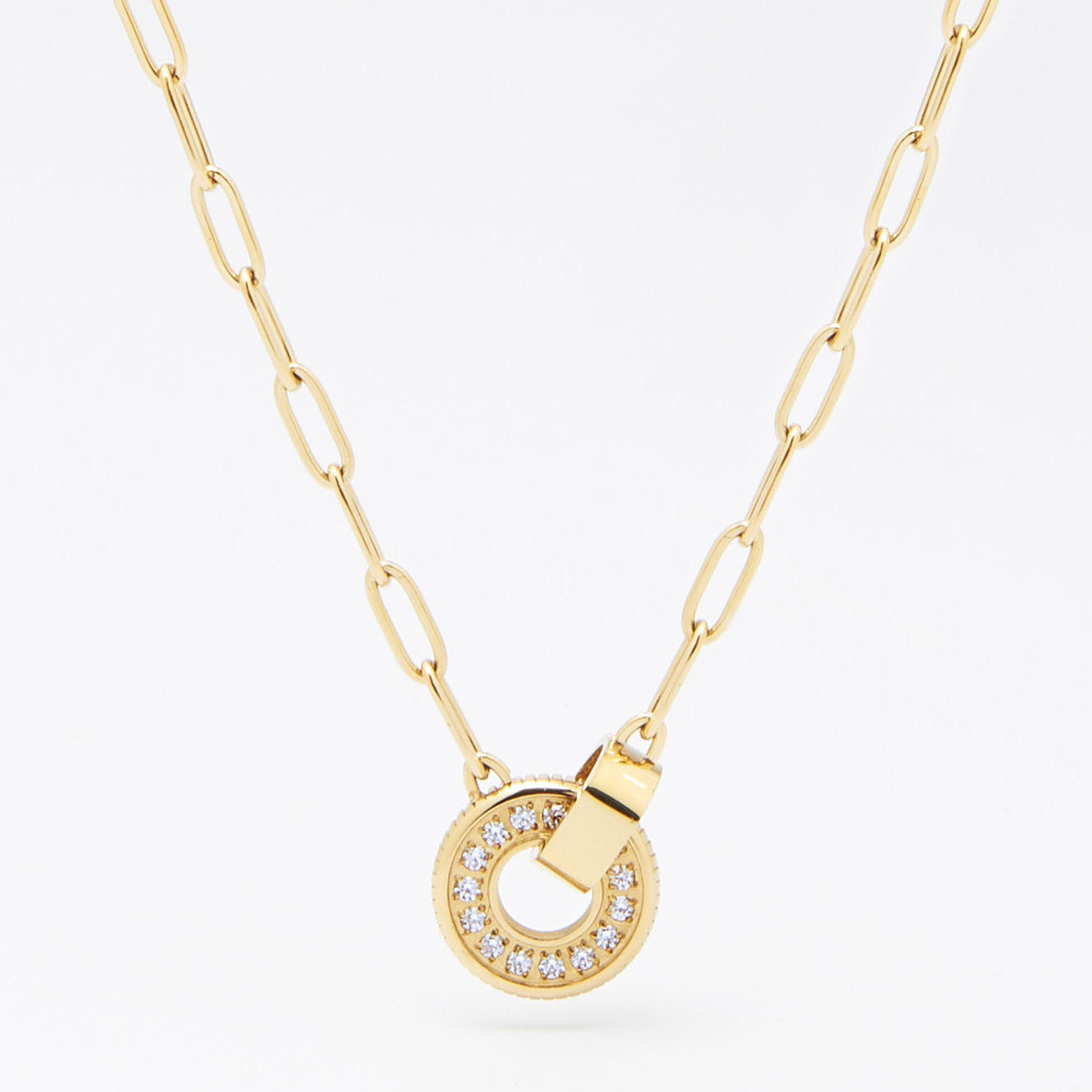 Zag Bijoux Necklace Collection - Gold Plated Steel