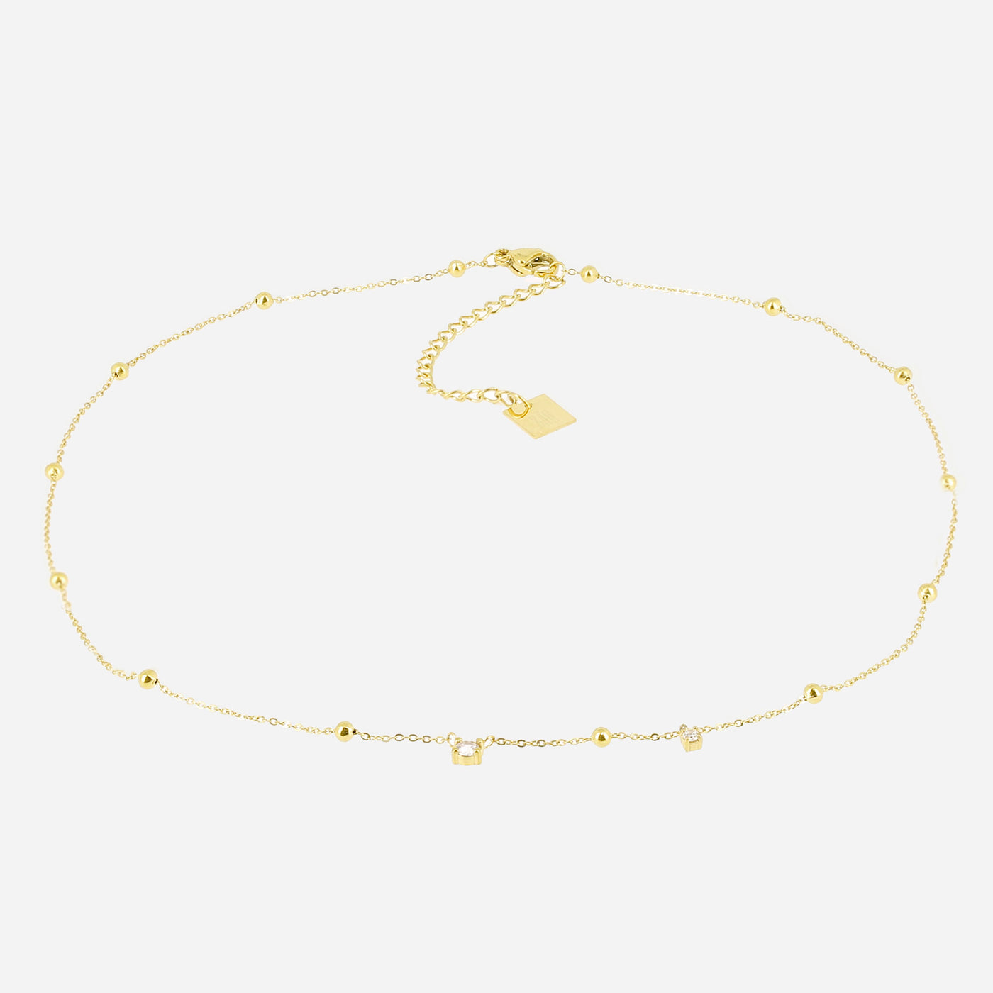 Zag Bijoux Necklace Collection - Gold Plated Steel