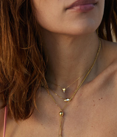 Zag Bijoux Necklace Collection - Gold Plated Steel (31)