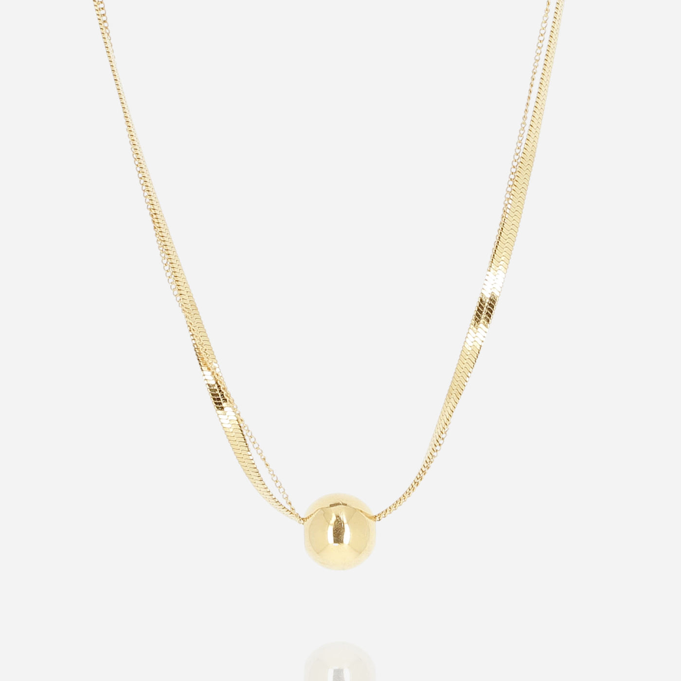 Zag Bijoux Necklace Collection - Gold Plated Steel