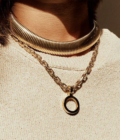Zag Bijoux Necklace Collection - Gold Plated Steel (33)