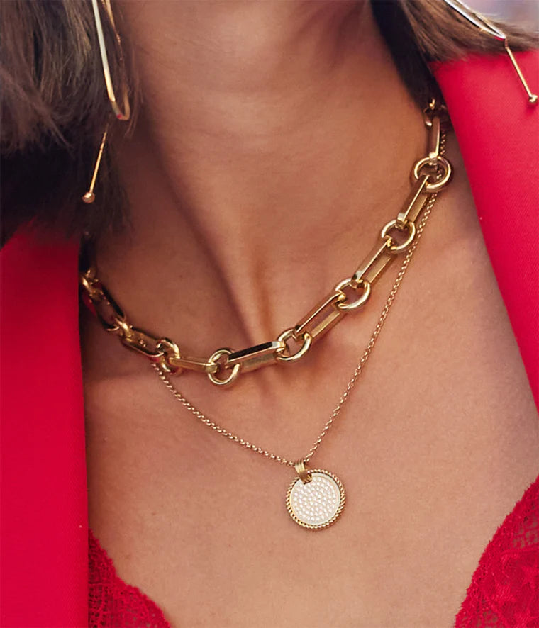 Zag Bijoux Necklace Collection - Gold Plated Steel (33)