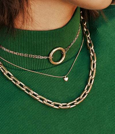 Zag Bijoux Necklace Collection - Gold Plated Steel (33)