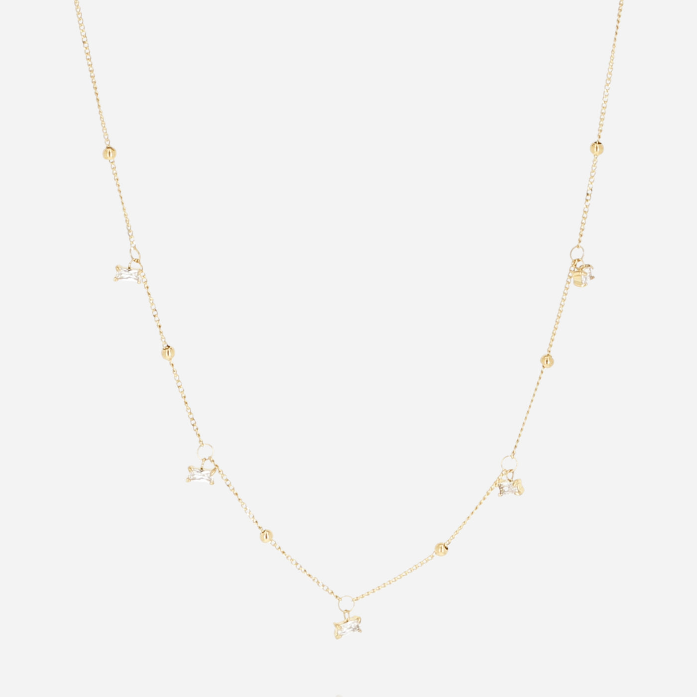 Zag Bijoux Necklace Collection - Gold Plated Steel