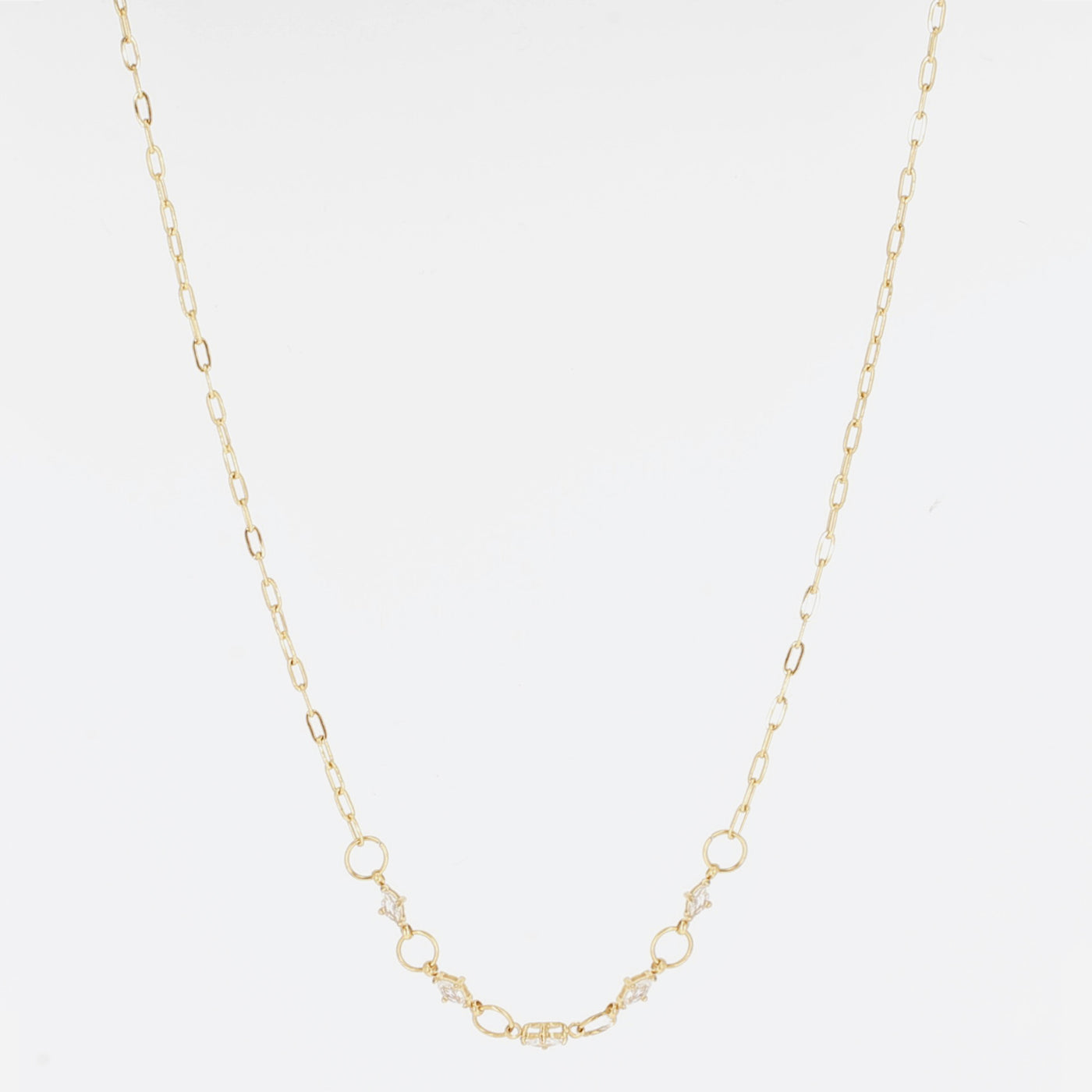 Zag Bijoux Necklace Collection - Gold Plated Steel