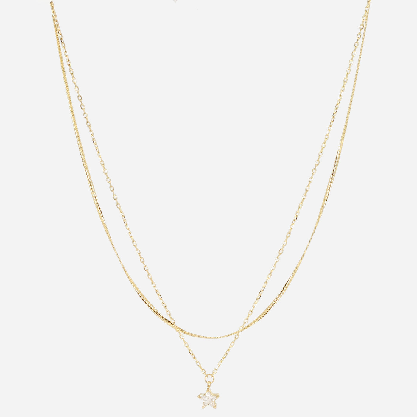 Zag Bijoux Necklace Collection - Gold Plated Steel