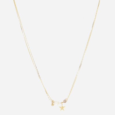 Zag Bijoux Necklace Collection - Gold Plated Steel