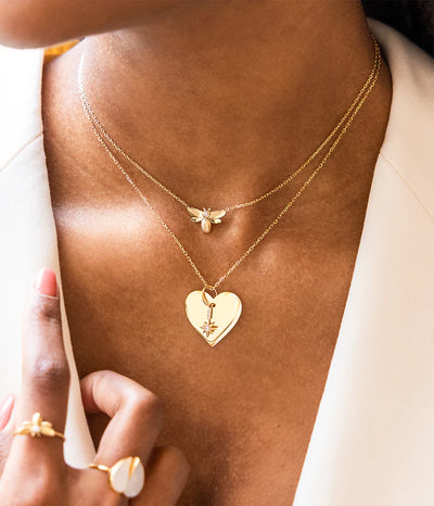 Zag Bijoux Necklace Collection - Gold Plated Steel