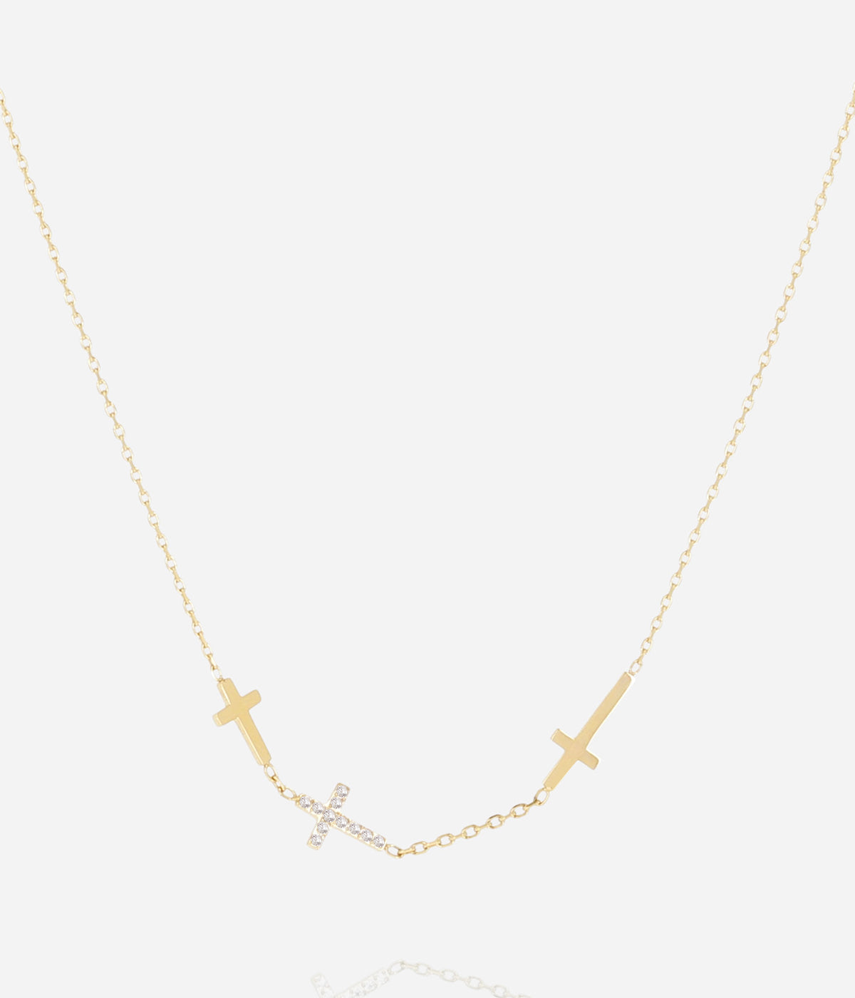 Zag Bijoux Necklace Collection - Gold Plated Steel (35)