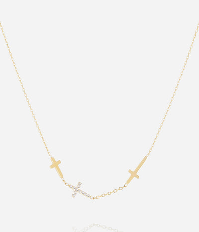 Zag Bijoux Necklace Collection - Gold Plated Steel (35)