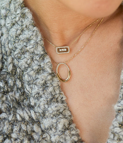 Zag Bijoux Necklace Collection - Gold Plated Steel (31)