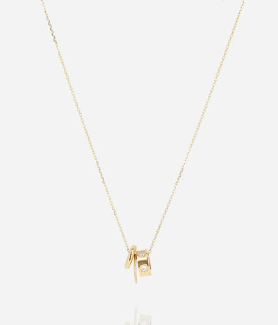 Zag Bijoux Necklace Collection - Gold Plated Steel (31)