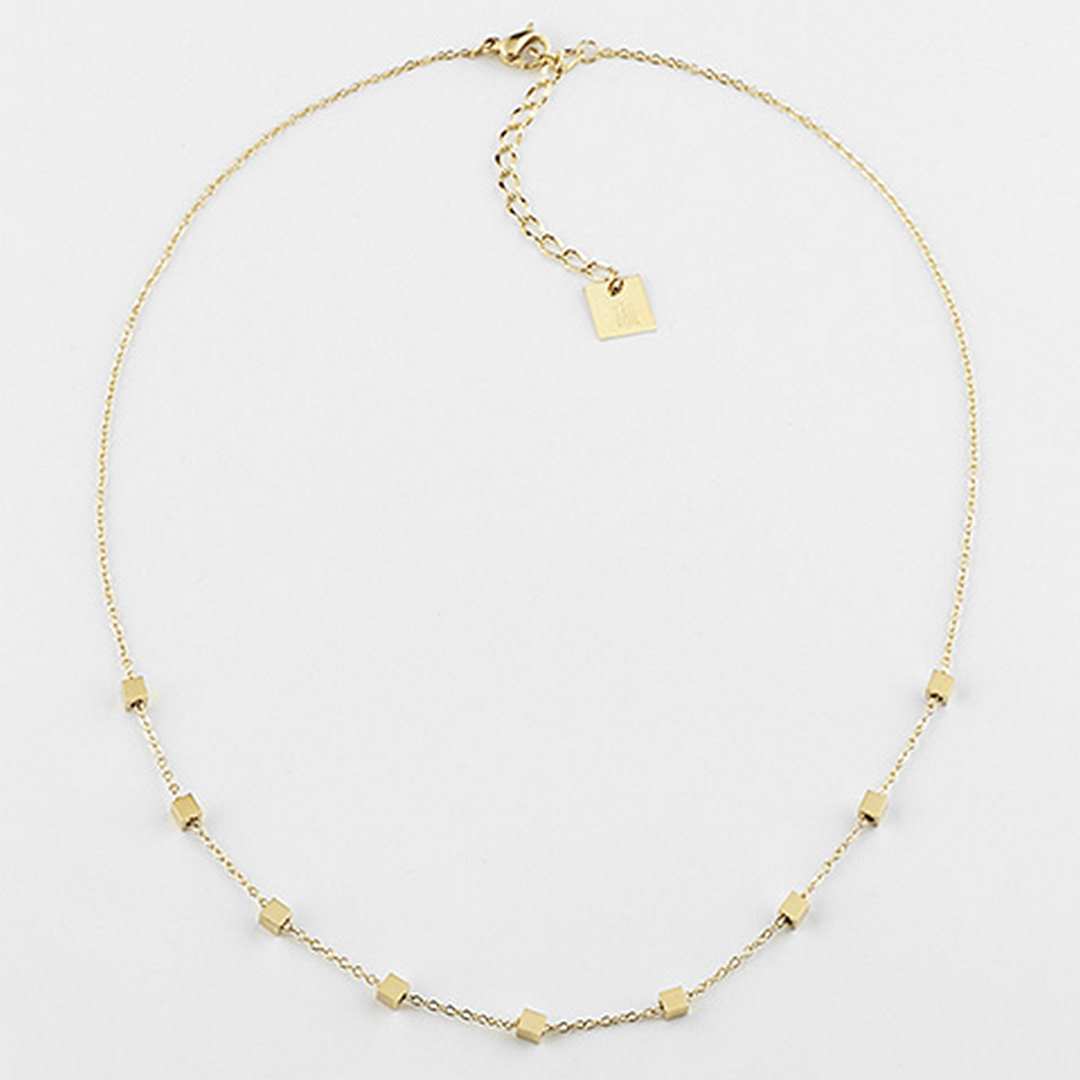 Zag Bijoux Necklace Collection - Gold Plated Steel