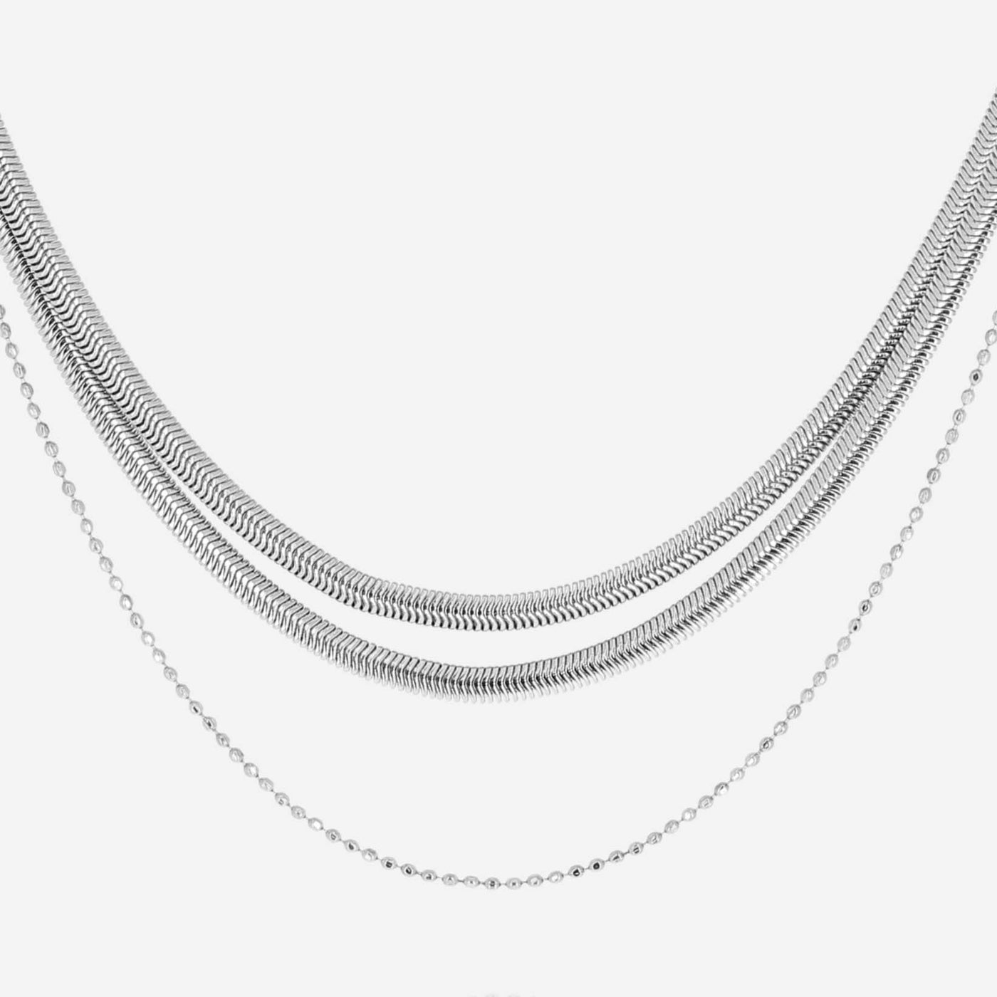 Zag Bijoux Necklace Collection - Steel