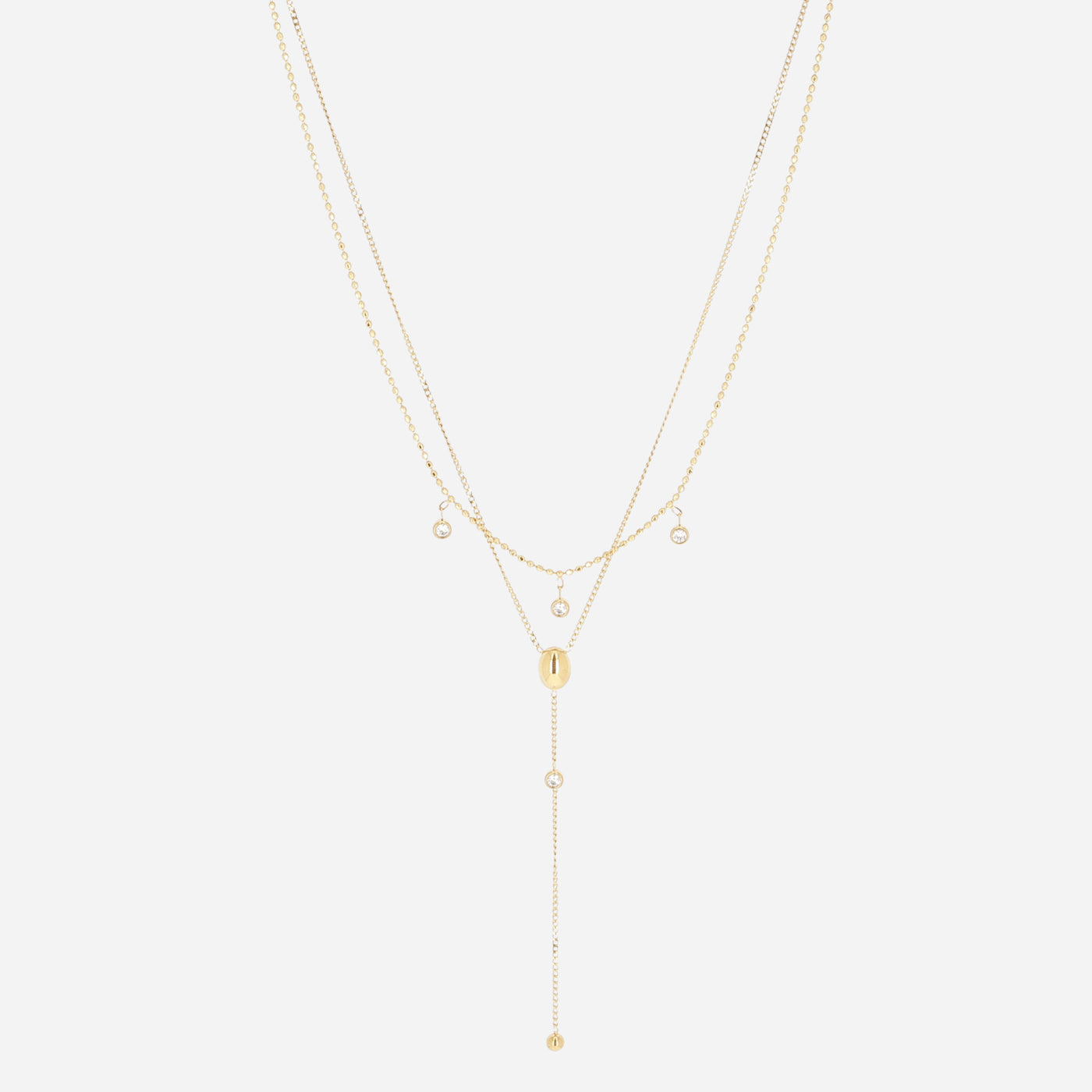 Zag Bijoux Necklace Collection - Gold Plated Steel