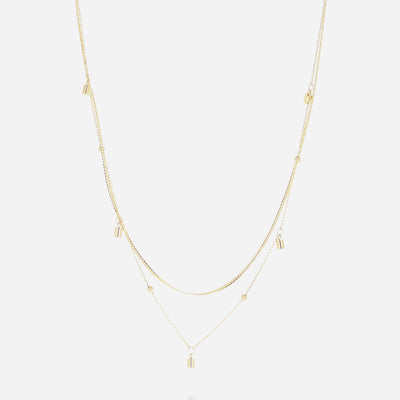 Zag Bijoux Necklace Collection - Gold Plated Steel