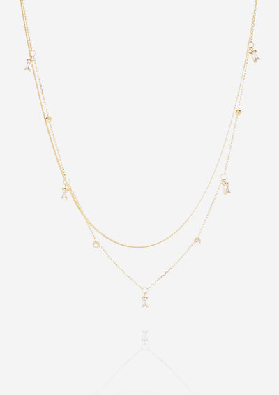 Zag Bijoux Necklace Collection - Gold Plated Steel