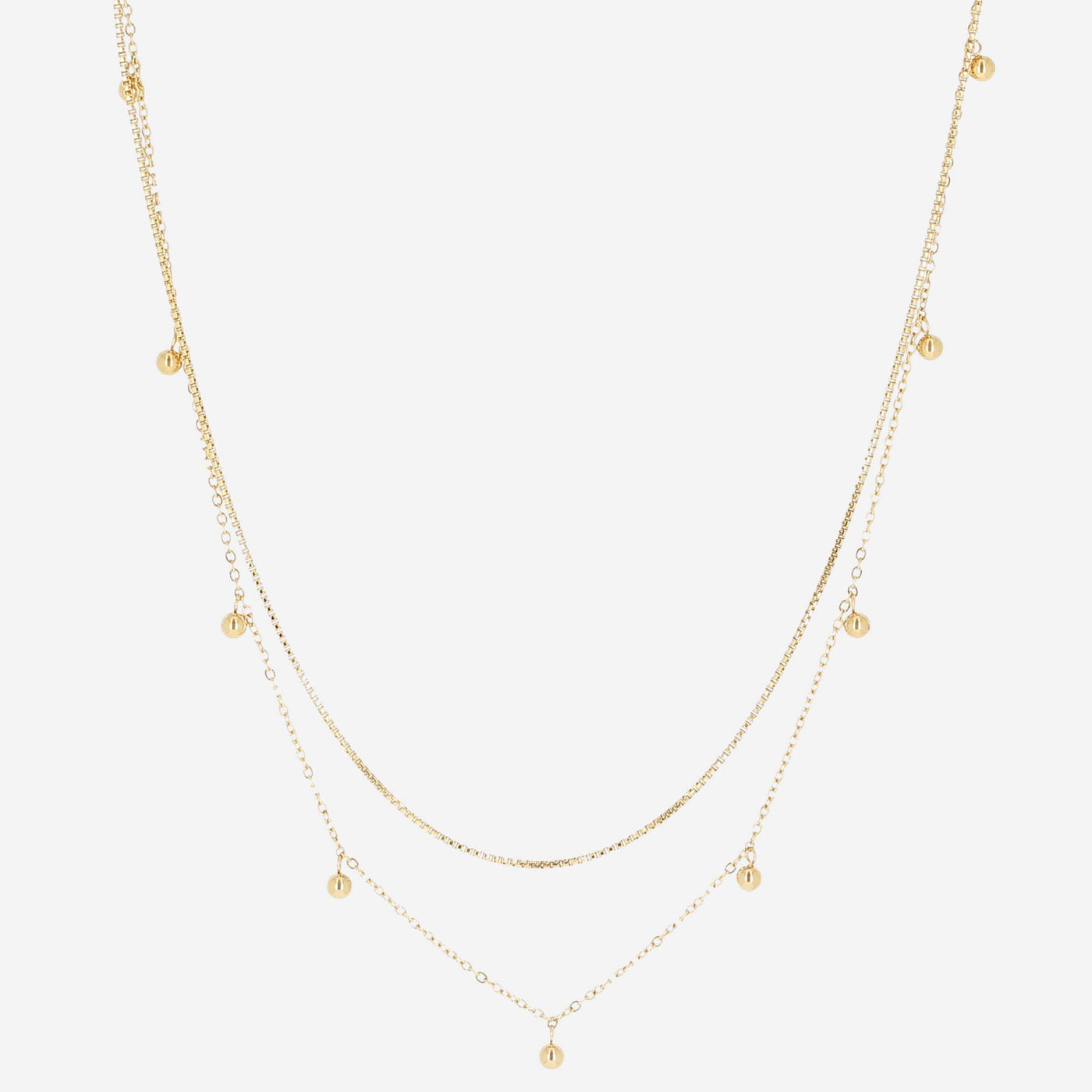 Zag Bijoux Necklace Collection - Gold Plated Steel