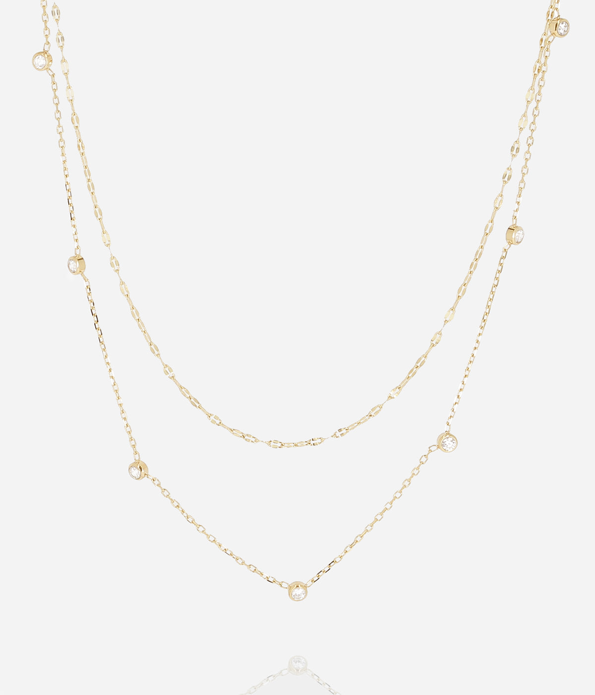 Zag Bijoux Necklace Collection - Gold Plated Steel (13)