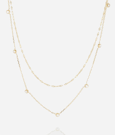 Zag Bijoux Necklace Collection - Gold Plated Steel (13)